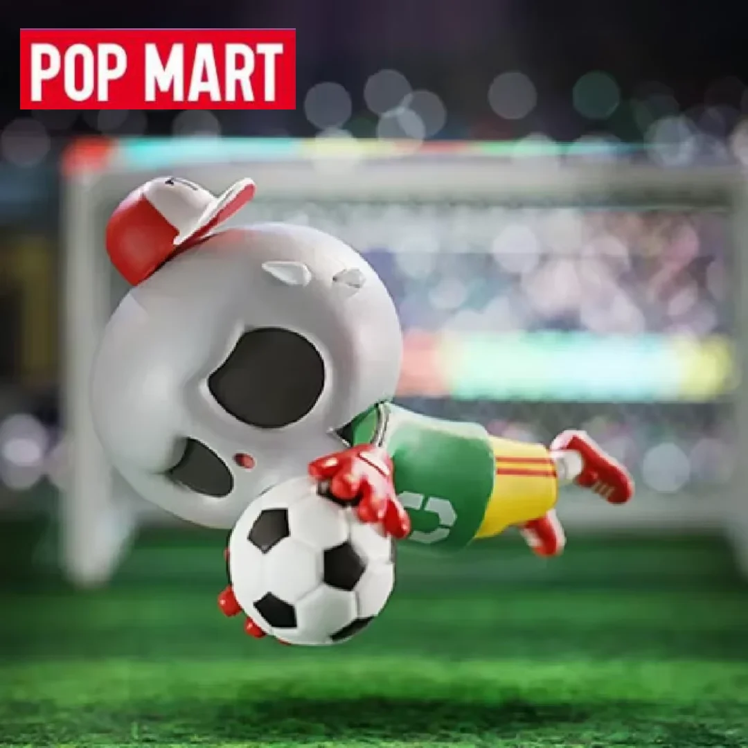 POP MART Labubu Serie Deportiva, Figura de Acción Anime Kawaii, Caja Misteriosa, Muñecas Originales, Regalo para Niñas
