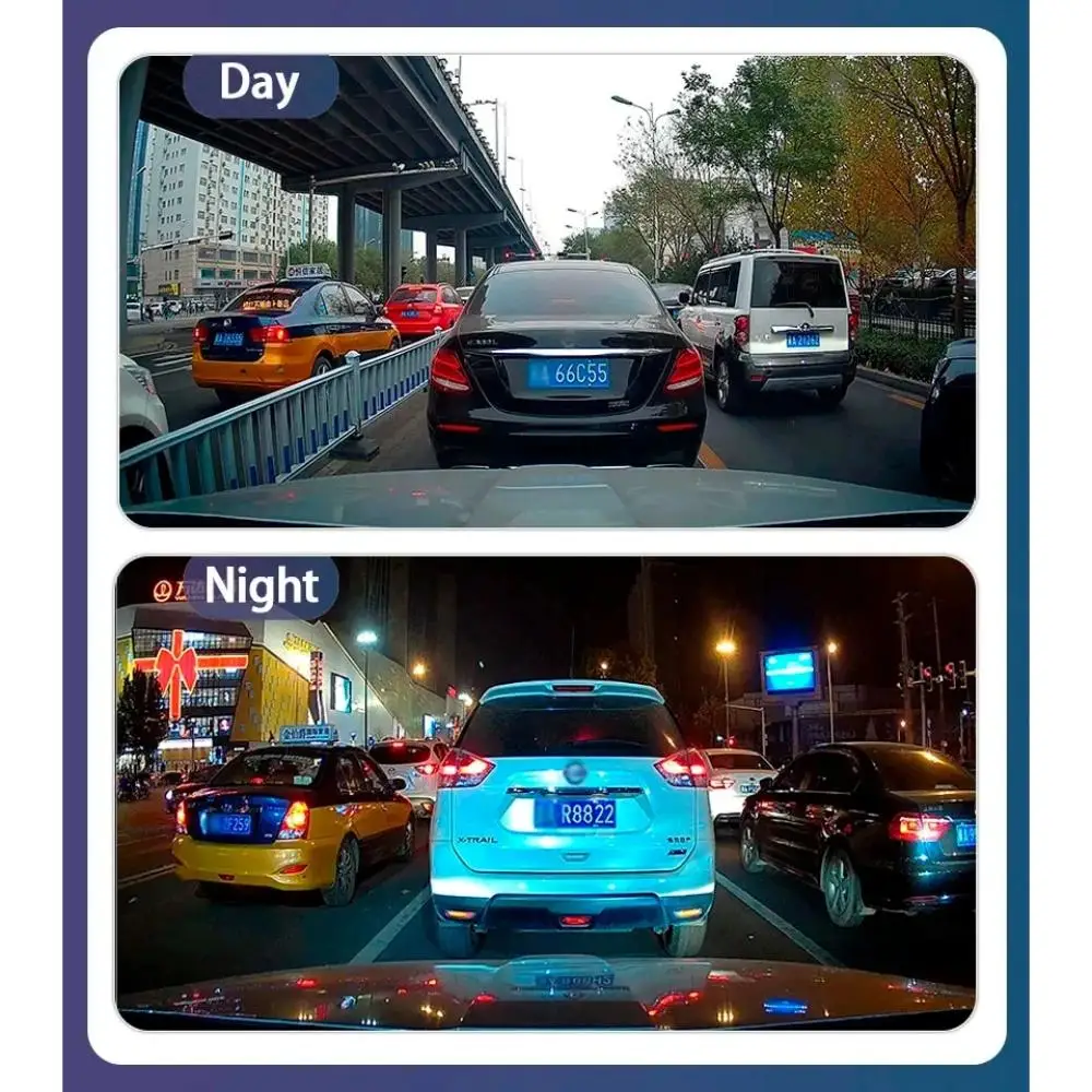 Globale Version Dashcam 4K 1920x1080P WDR F1.8 Blende Sprachansage Auto-DVR Wi-Fi 6 Unterstützt 24H Parkmodus APP – Detail 4