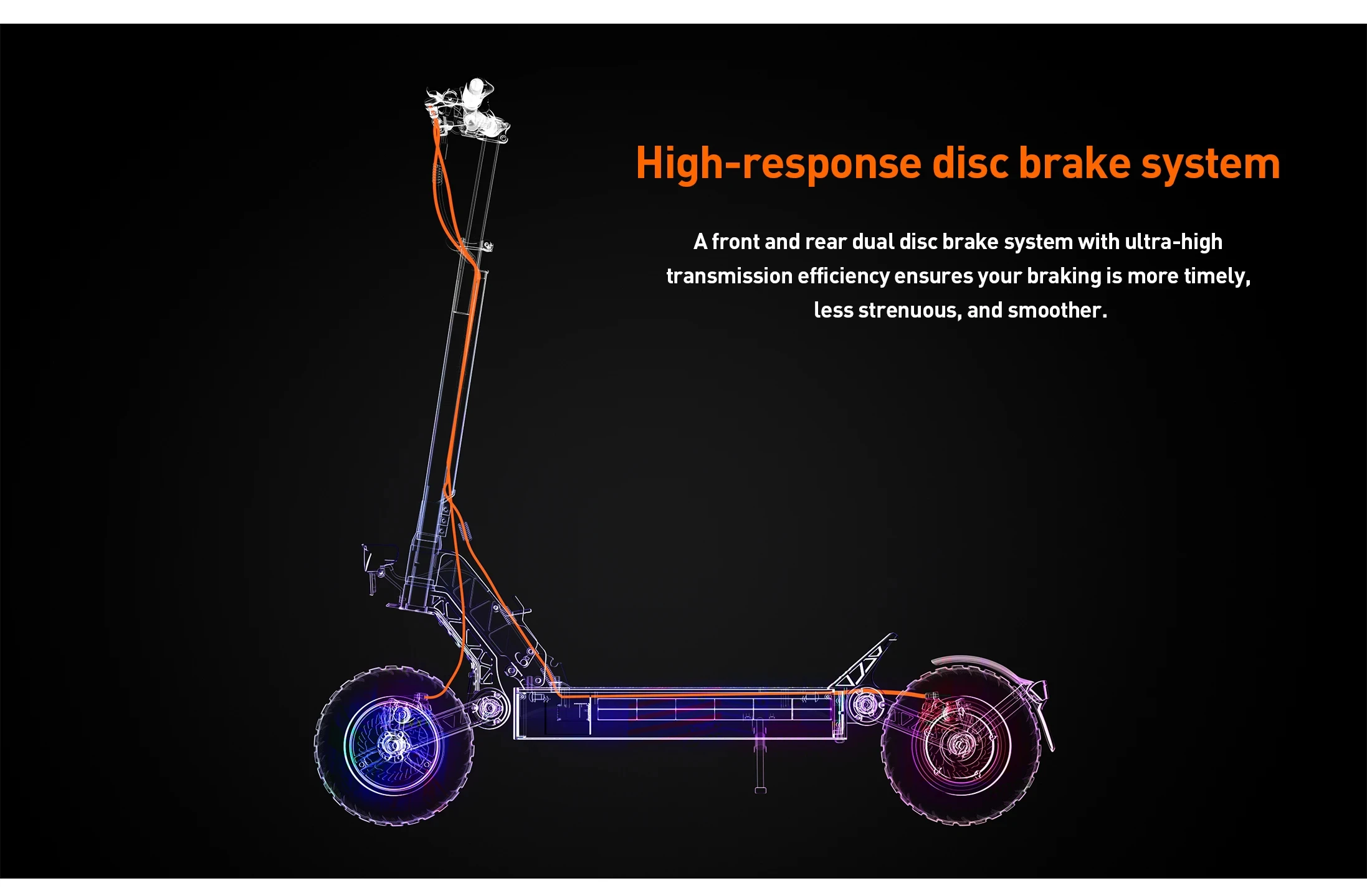 JOYOR S8 Elektroroller 600W Motor 48V26AH Geschwindigkeit 48km/h Maximale Reichweite 75-90km Aluminiumlegierungs-Karosserie 10-Zoll-Reifen Pendler-E-Scooter – Detail 6