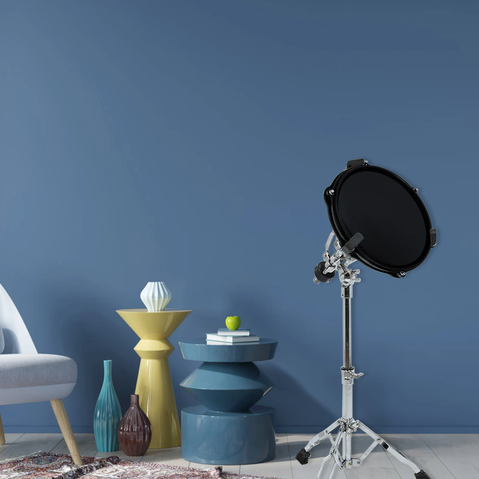 

Dumb Drum Practice Mat Rubber Eva Durable Quiet Drum Set Pad Volume Reduction Practice Tool Beginner Advanced Drummers