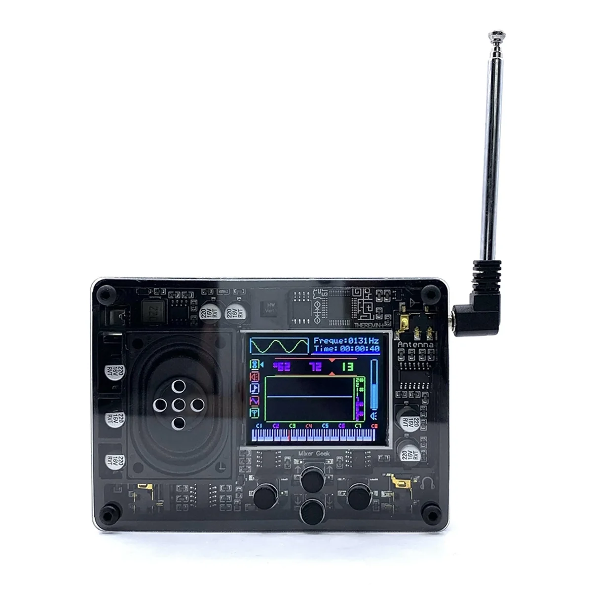 

A57T Mini Theremin Musical Electronic Instrument with Screen Display Gift Black