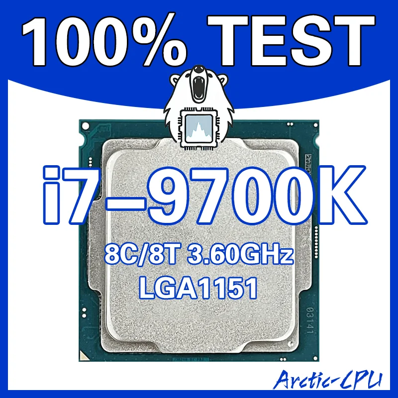 i7-9700K Arctic-CPU 100%TEST 8C/8T・3.60GHz LGA1151