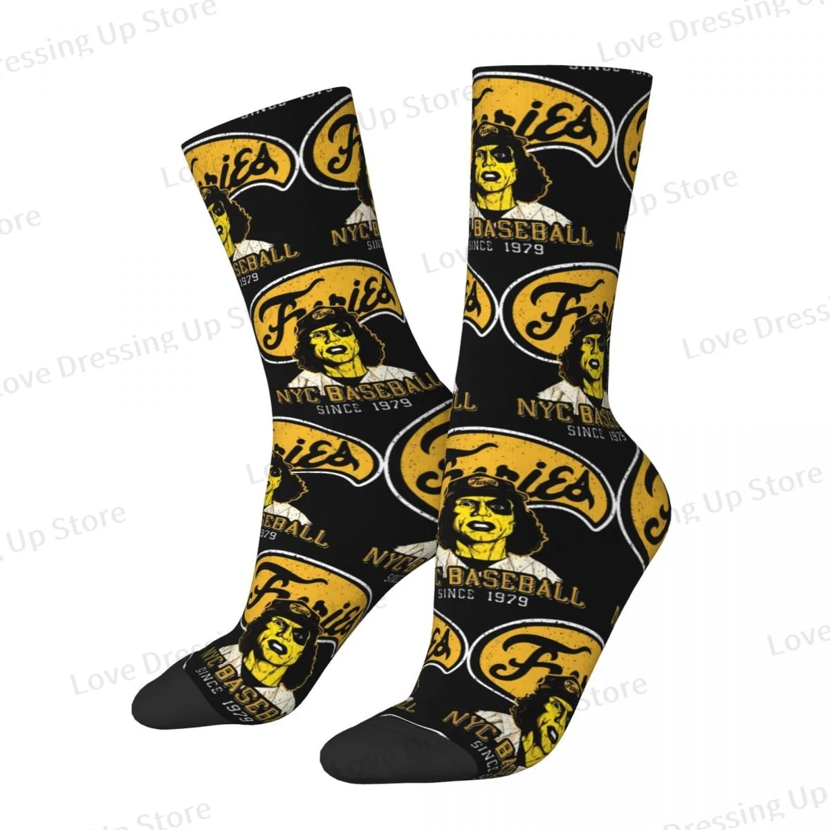 Warriors Baseball Furies Men Women Socks Windproof Novelty Spring Summer Autumn Winter Stockings Gift