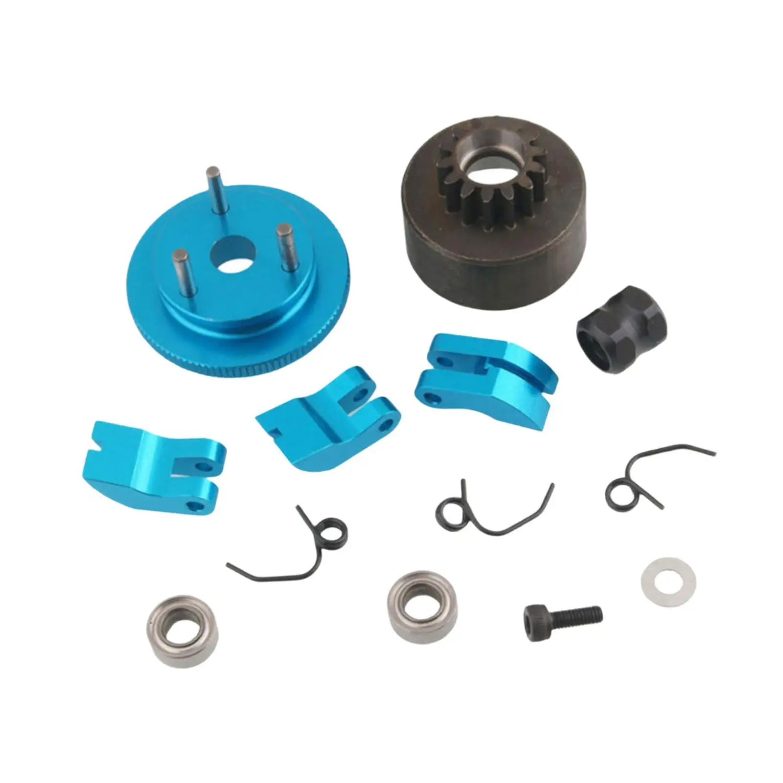 Heavy-duty RC Clutch Bell Set 81020 Metal Assembly with 14T Gear for 1 8 Scale HSP Off-road Vehicle Accessories