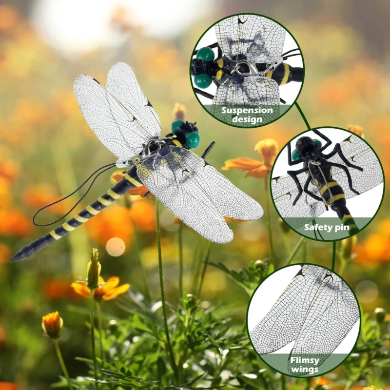 Simulación libre-libélula repelente insectos herramientas para adultos prevención repelentes libre