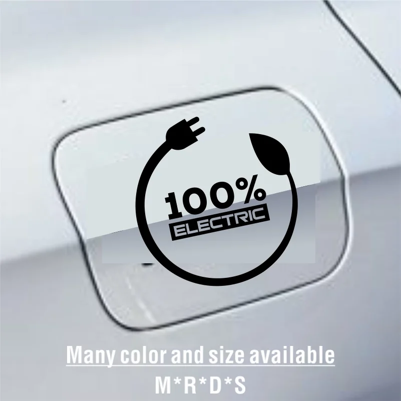 1 Pc New 100% Electric Car Sticker Waterproof Vinyl Sticker Rear Window Clear Car Sticker Front Windshield Reflective Sticker