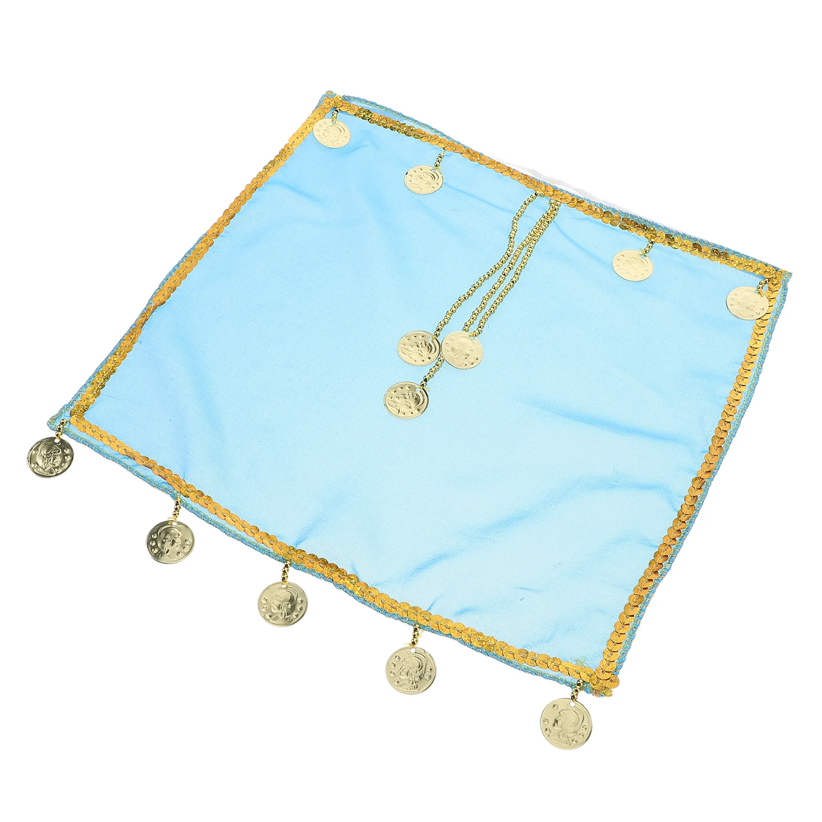 

Belly Dancing Face Veil Indian Chiffon Tassel Mask for Women Belly Dance Costume Stage Performance Accessory Veil Mask