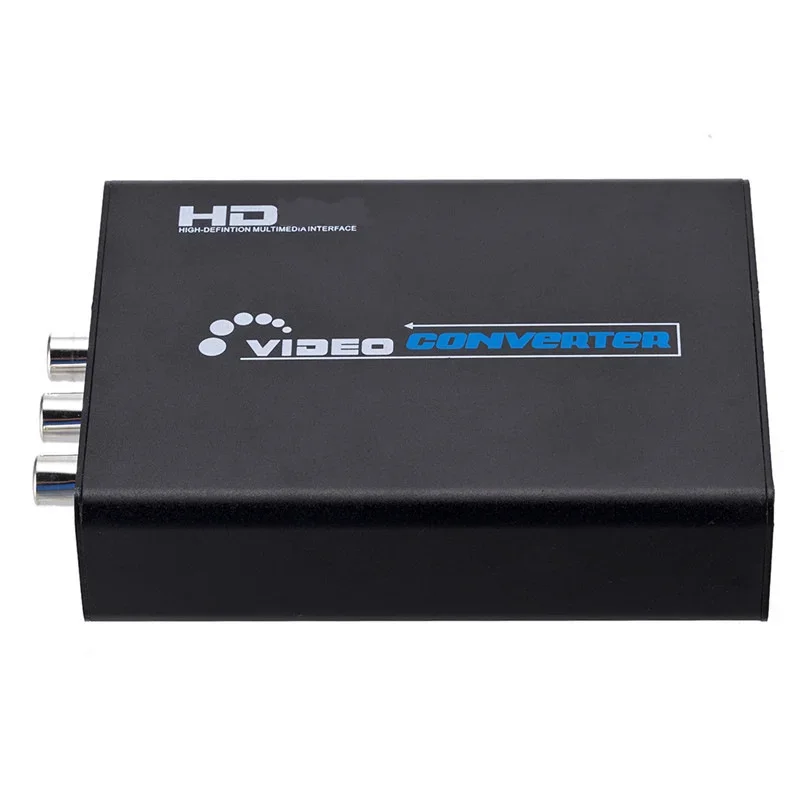 Adapter przełączający konwertera wideo AV+S-VODEO na HDTV AV CVBS L/R, obsługujący dekoder Bluetooth 1080p 3RCA PAL/NTSC TV