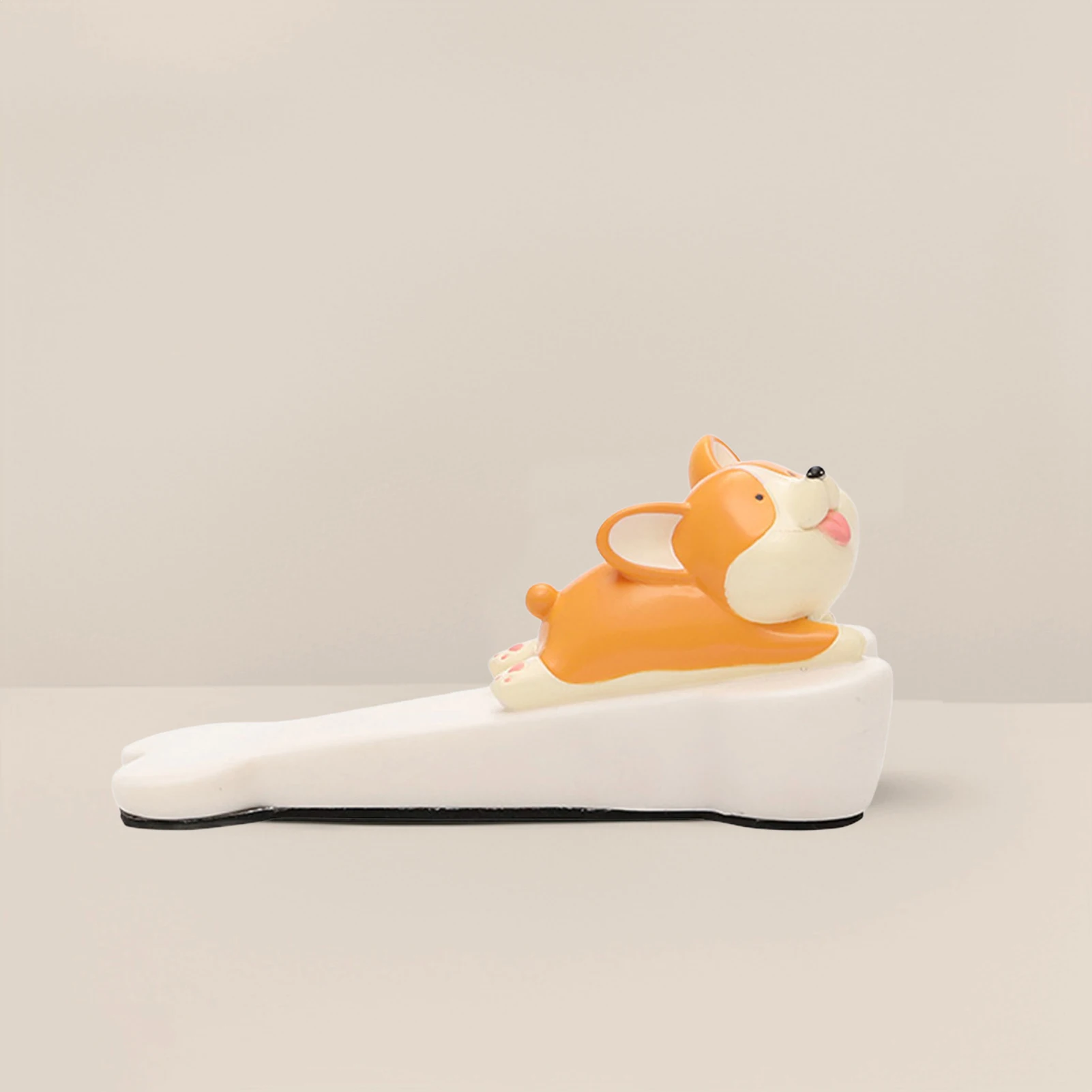 سدادة باب على شكل حيوان من مادة PVC، حامل باب مزخرف لطيف للمنزل وغرفة الأطفال، قاعدة أمان صديقة للطفل غير قابلة للانزلاق