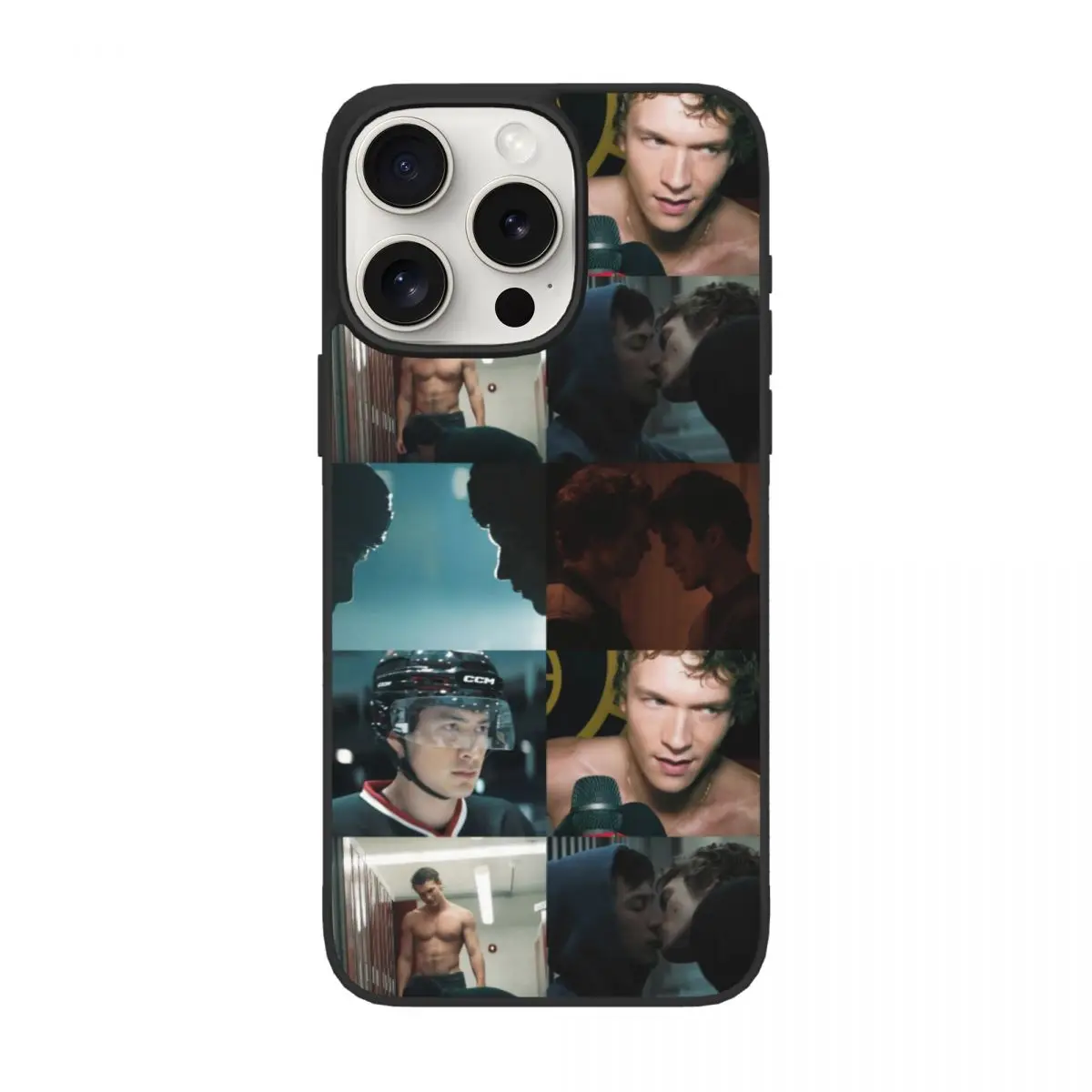 Fashion TPU Case For iPhone 15 Pro Heated Rivalry Cover Soft Canadian Sports Romance Phone Case