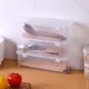 Charge Cable Storage Box Transparent Cabinet Desktop Snack Makeup Storage Box Kitchen Spice Organizer Accessories Box