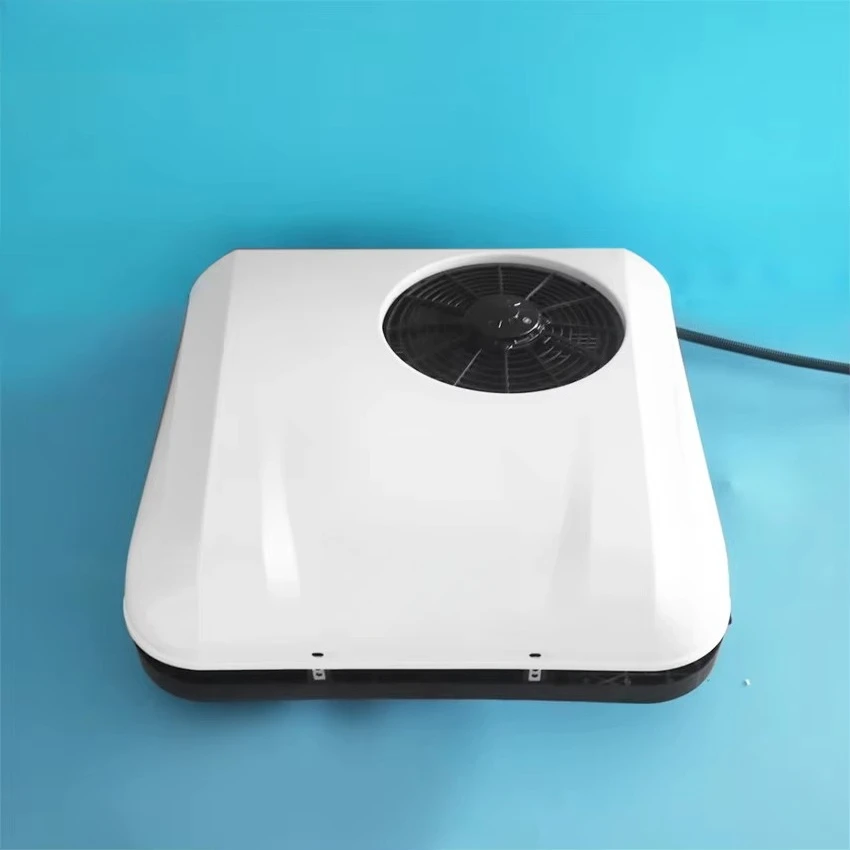 سقف صغير ملحقات الشاحنة الكهربائية مجموعة التيار المتناوب وحدة مكيف الهواء 24 فولت تكييف الهواء 12 فولت لشاحنة التخييم RV #2