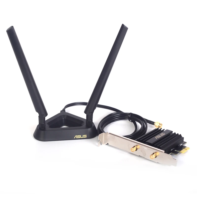 

Настольный компьютер ASUS PCE-AX58BT Беспроводная сетевая карта Wi-Fi 6, приемник PCIe AX3000 Bluetooth 5.0