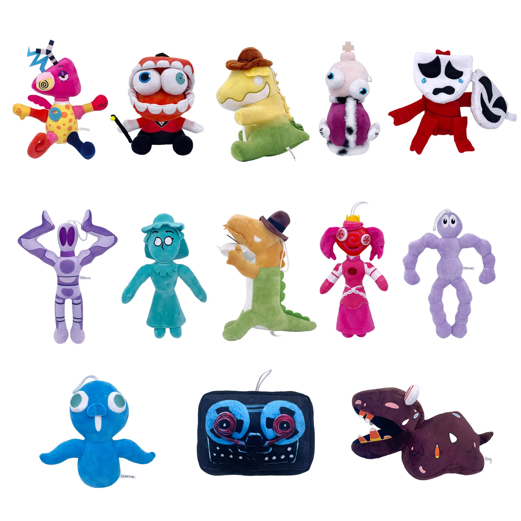 

The Amazing Digital Circus Gummigoo Plush Toy Digital Circus 2 Gangle Zooble Caine Jax Ponmi Pomny Clown Hare Jackson