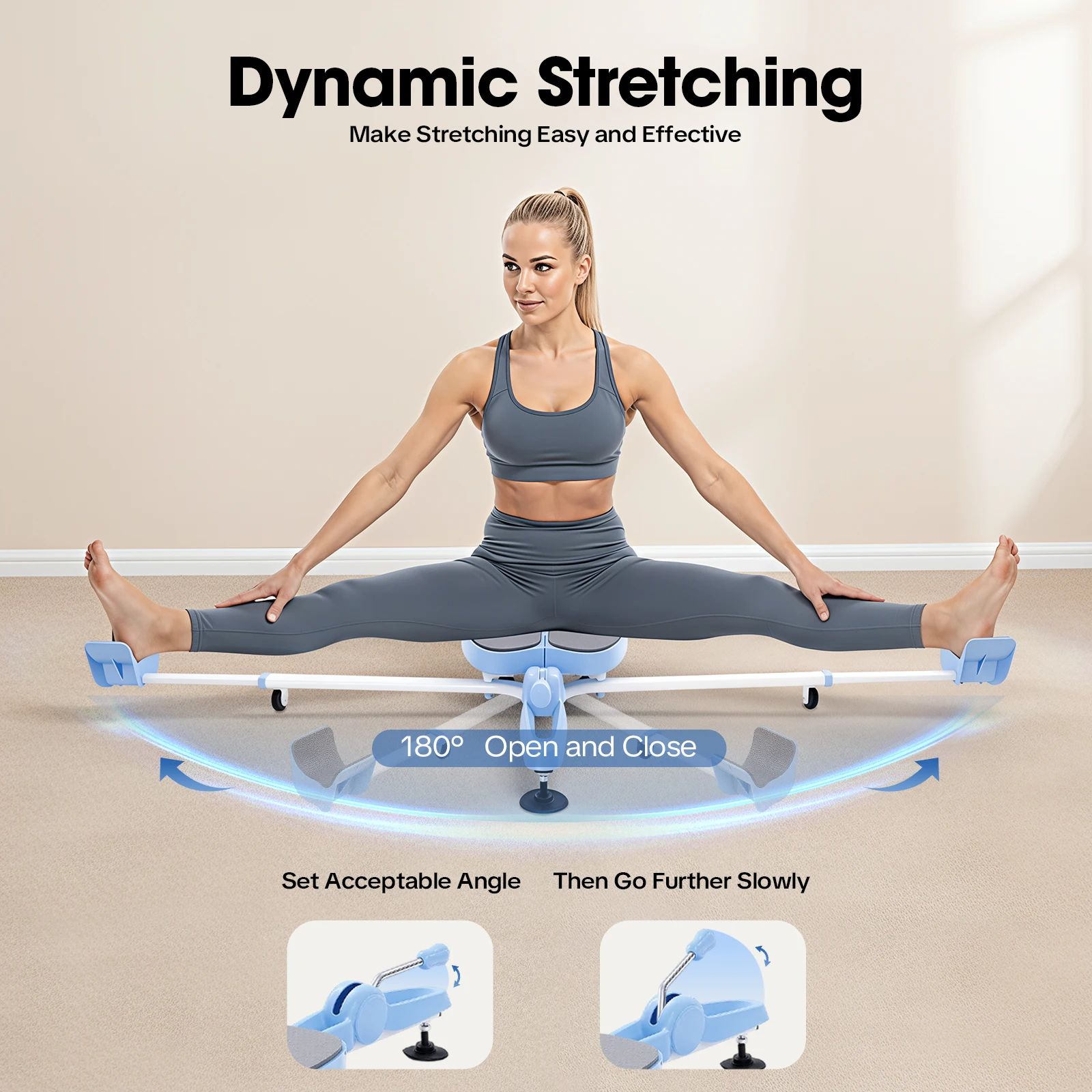 جهاز تمديد الساقين - 180 °   ق - مراجعة Dance Pad Machine وسعره