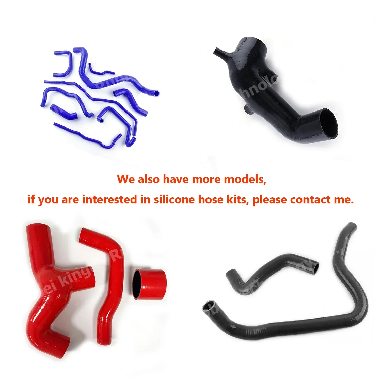 Wholesale high temperature resistance car radiator intercooler silicone Turbo Intercooler kit VWS  GOLF gti 2.0 FSI MKVS  MK5