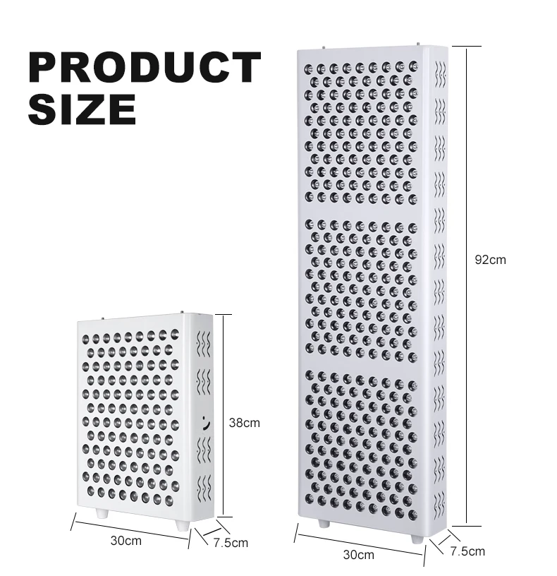 Best Big Machine 1500W Remote Control Medical Grade Photodynamic Pulse RED NIR Led Light Therapy Full Body Bone Pain Relief