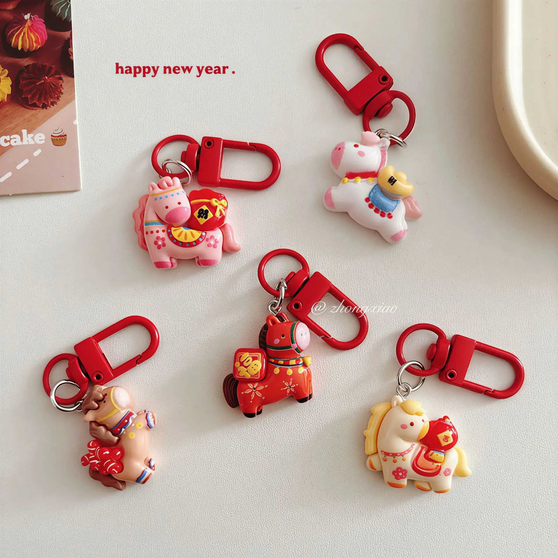 Good Luck Pony Keychain