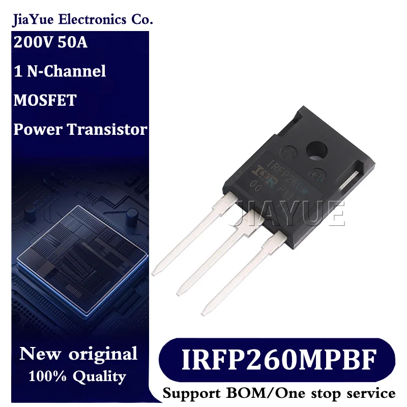 

5pcs/lot 100% New Original Chips IRFP260MPBF TO-247AC-3 200V 50A IRFP260MPbF MOSFET Field effect tube Power Transistor