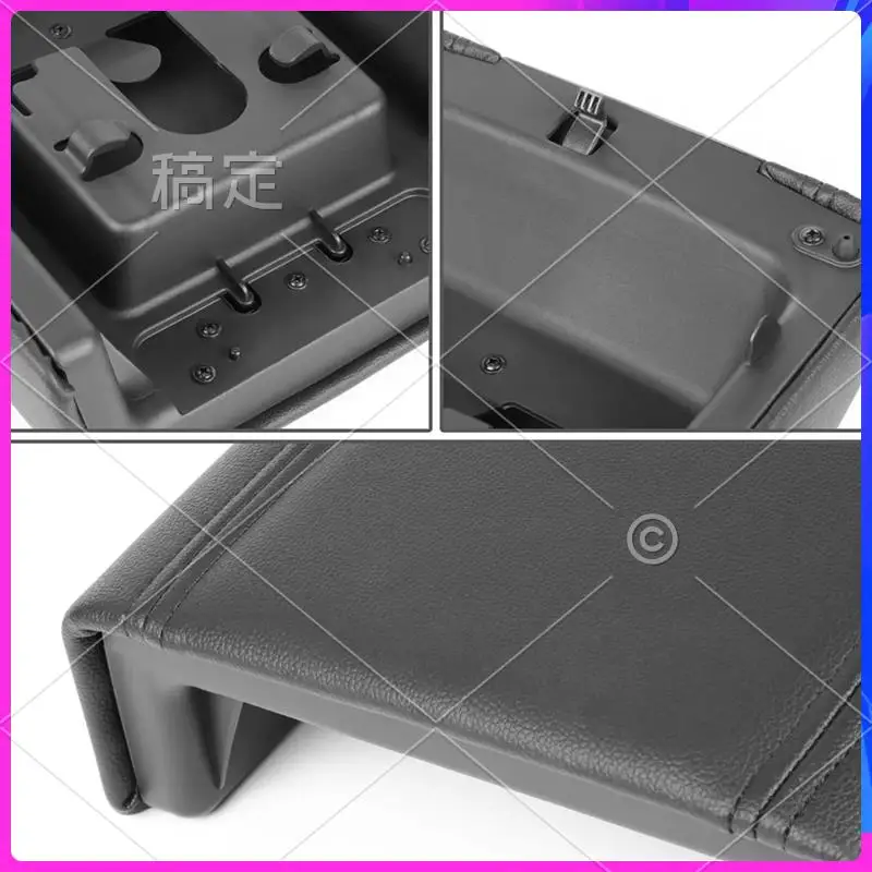 

AR-Car Center Console Armrest Lid Cover GECS-004-BK For Ford F-150 F150 Lincoln Mark LT 2004-2008 Arm Rest Latch Box