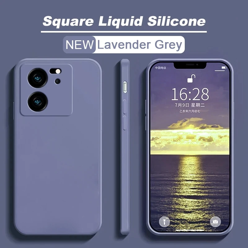 For Xiaomi 13T 13 T Pro Case  Liquid Silicone Phone Cases For Xiaomi Mi 13T 13 T Mi13 Mi13T Xiaomi13T Pro Soft Back Cover image 5