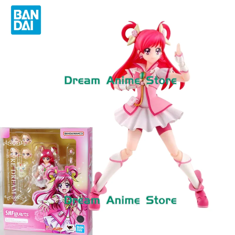 

Bandai Original Pretty Cure Anime Figure SHF Yumehara Nozom Action Figure Toys for Kids Gift Collectible Model Ornaments