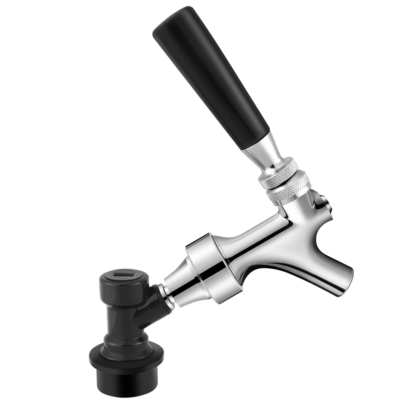 Beer Faucet Ball Lock Kit, Homebrew Draft Beer Tap Cornelius & Corny Keg Liquid Ball Lock Picnic Party Beer Tower Set