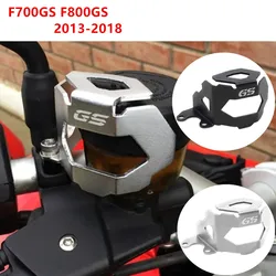 Motorcycle Front Rear Brake Pump Fluid Tank Reservoir Guard Protector Cover Fit For BMW F800GS F700GS F800 F700 800 700GS 13-18