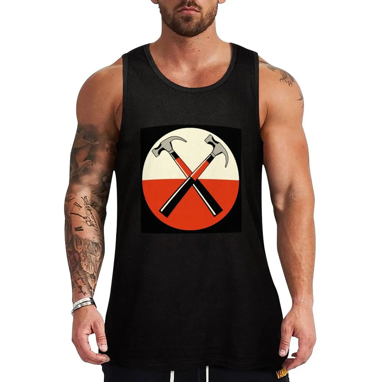 

LOGO HAMMERS Tank Top muscle t-shirt gym men sports t-shirts for men clothes for men summer