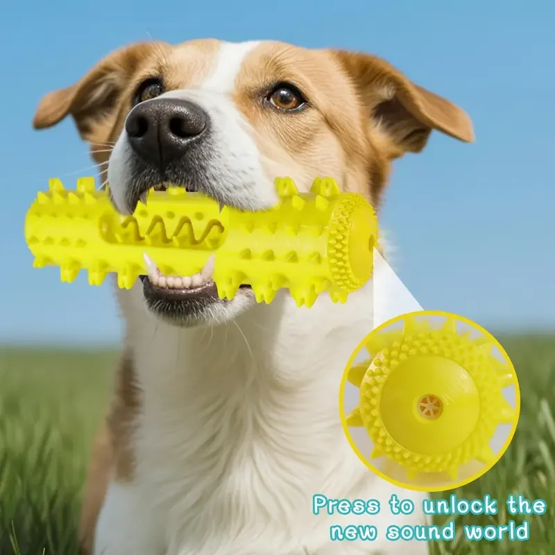 Von Tierarzt zugelassener Zahnaufsatz – 3-in-1 kühlendes Zahnbürstenspielzeug für kleine/mittlere Hunde, sommerliche Zahnreinigungs- und Zahnfleischmassage – Detail 8