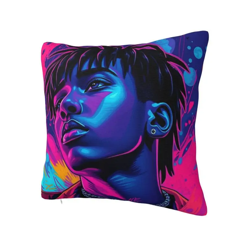 Custom Rapper J-Juices W-Wrlds Cushion Covers Sofa Living Room Square Throw Pillow Case