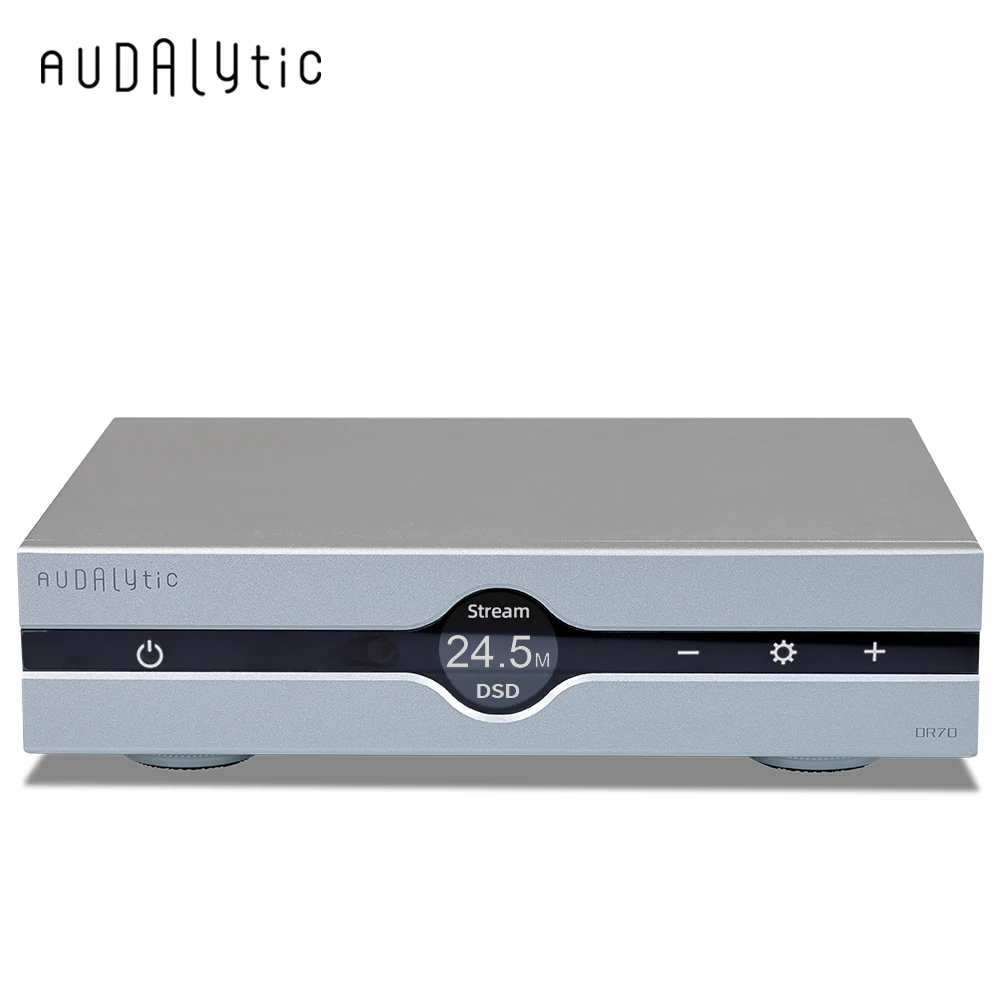 Audalytic DR70 hifi R2R Streaming DAC وحدة فك ترميز الصوت للموسيقى الرقمية وحدة فك ترميز الشبكة تدعم DLNA وAirPlay