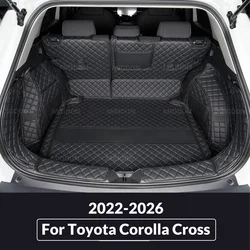 For Toyota Corolla Cross 2022 2023 2024 2025 2026 Auto Full Coverage Trunk Mat Car Boot Cover Pad Interior Protector Accessories
