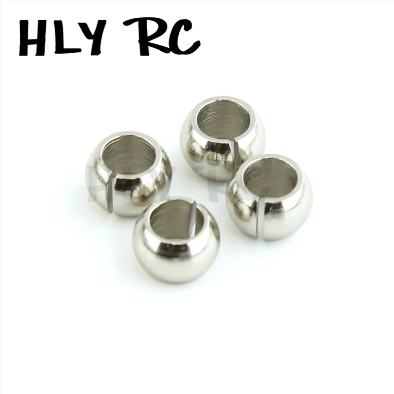 4pcs Metal Low Friction Suspension Ball Hollow Balls 54559 for Tamiya TT02 TT02D TT02FT TT02RR 1/10 RC Car Upgrade Parts