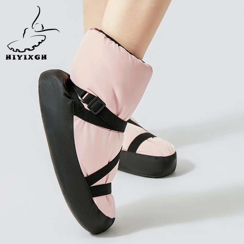 Winter Ballet Dance shoes cotton Dance boots Women Flat dancing shoes Adults soft thickened sole warm cotton Ballerina Boots