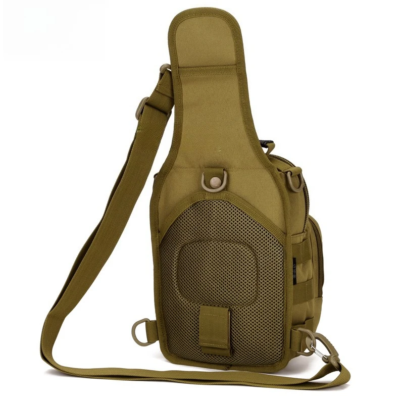 Tactical Chest Bag, Burger‑Style Cycling Shoulder Pack, Multifunctional Crossbody Sling Bag, Scratch‑Resistant Durable Daypack