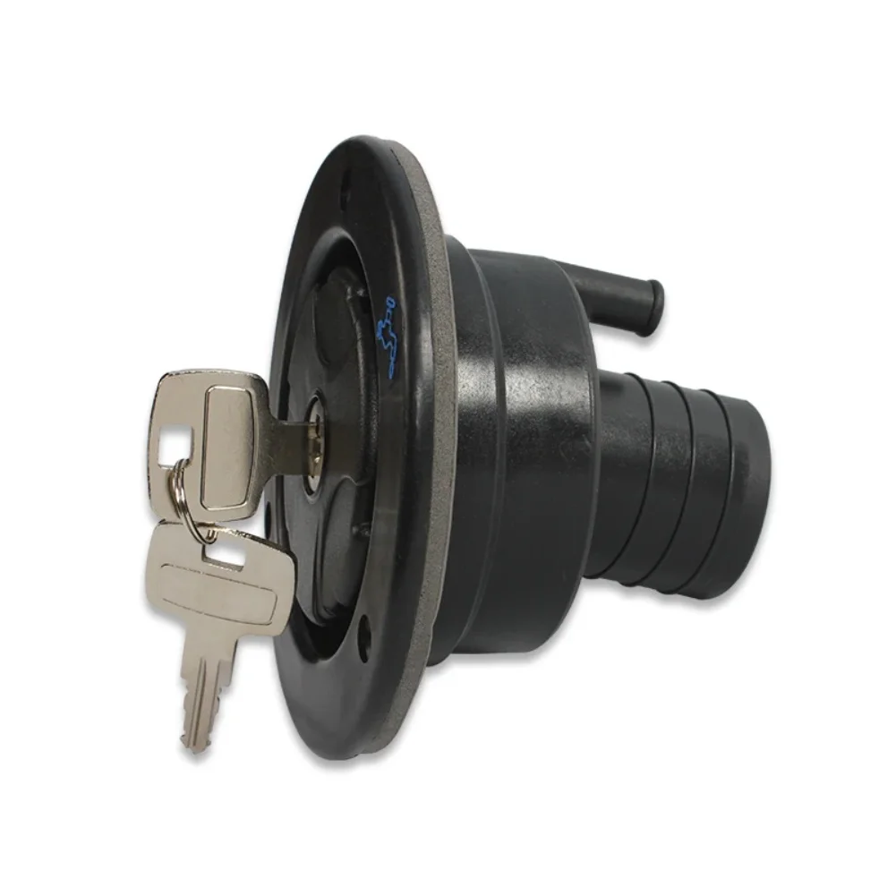 Lockable Fresh Water Fill Inlet for RV For Camper Trailer Boat For Hatch Gravity System PP Material 75 Degree Inlet