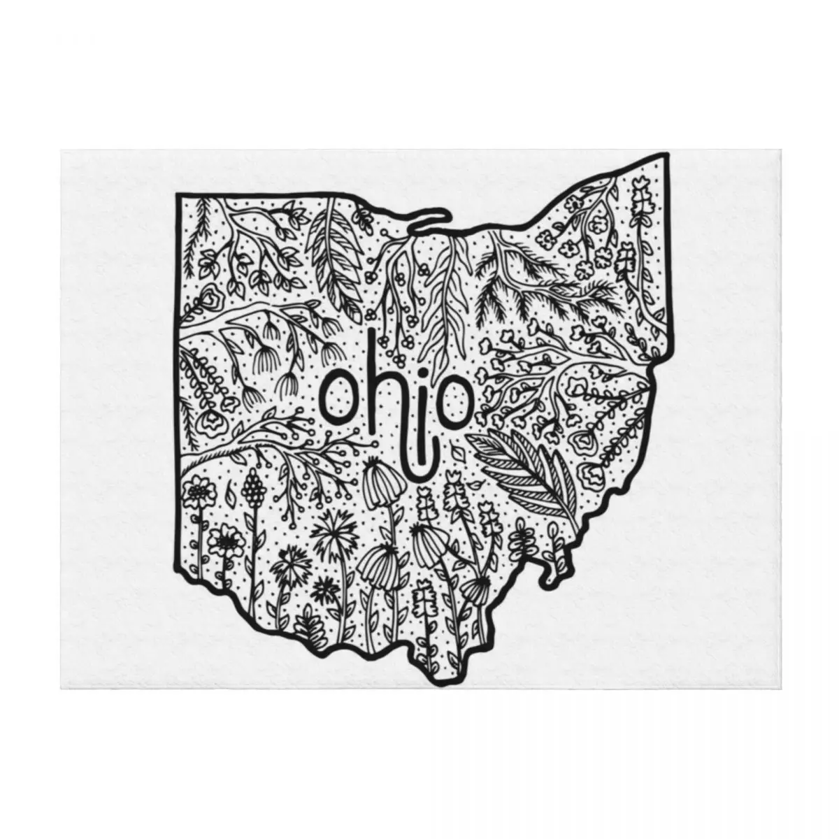 

ohio Throw Blanket christmas decoration Camping Picnic Blankets
