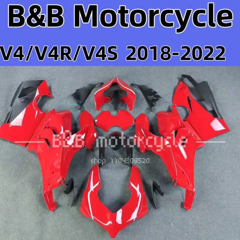 

Для Ducati Panigale V4 V4S 2018 2019 2020 2021 2022 комплект обтекателей для мотоцикла, комплект кузова, комплект кузова, впрыск корпуса V4 V4S 18-22