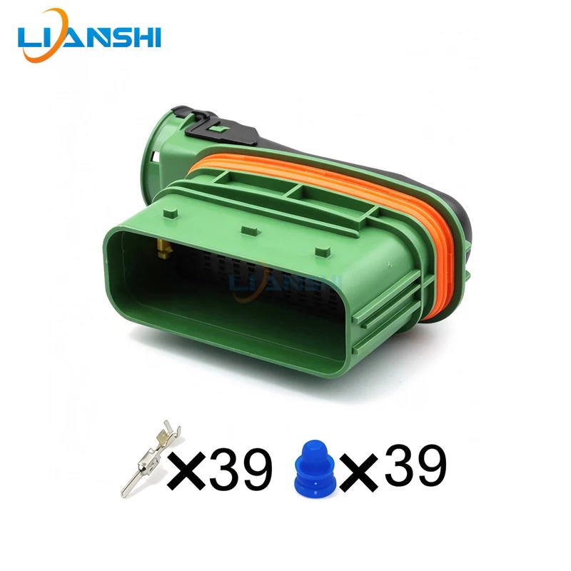 39 Pin 5-1718323-1 5-1718321-3 Waterproof Male Female Connector Housing For Excavator Truck Engine Wire Harness System