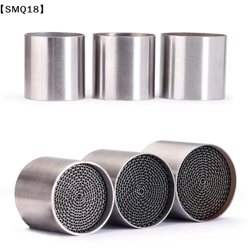 Universal Motorcycle Exhaust Honeycomb DB Killer Reduce Noise High Torque At Low Speed Gas Purification Treatment【SMQ】