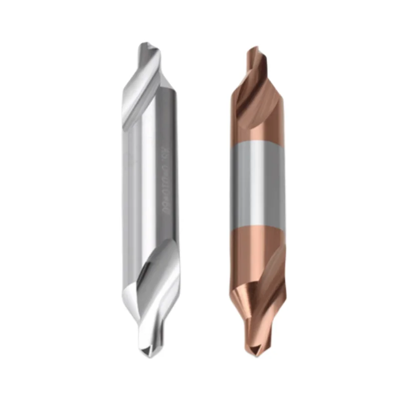 Integral Cemented Carbide Tungsten Steel Center Drill A2.5 A6 A8 A10 A-type Double-head Centering Coating Lengthened Positioning