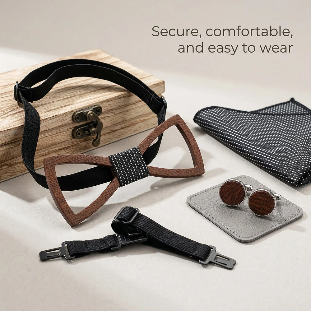 set-de-regalo-de-corbata-de-mono-de-madera-hecha-a-mano-con-marco-abierto-corbata-de-mono-marron-para-hombre-gemelos-marrones-panuelo-de-bolsillo-marron-accesorio-formal-para-boda-y-fiesta