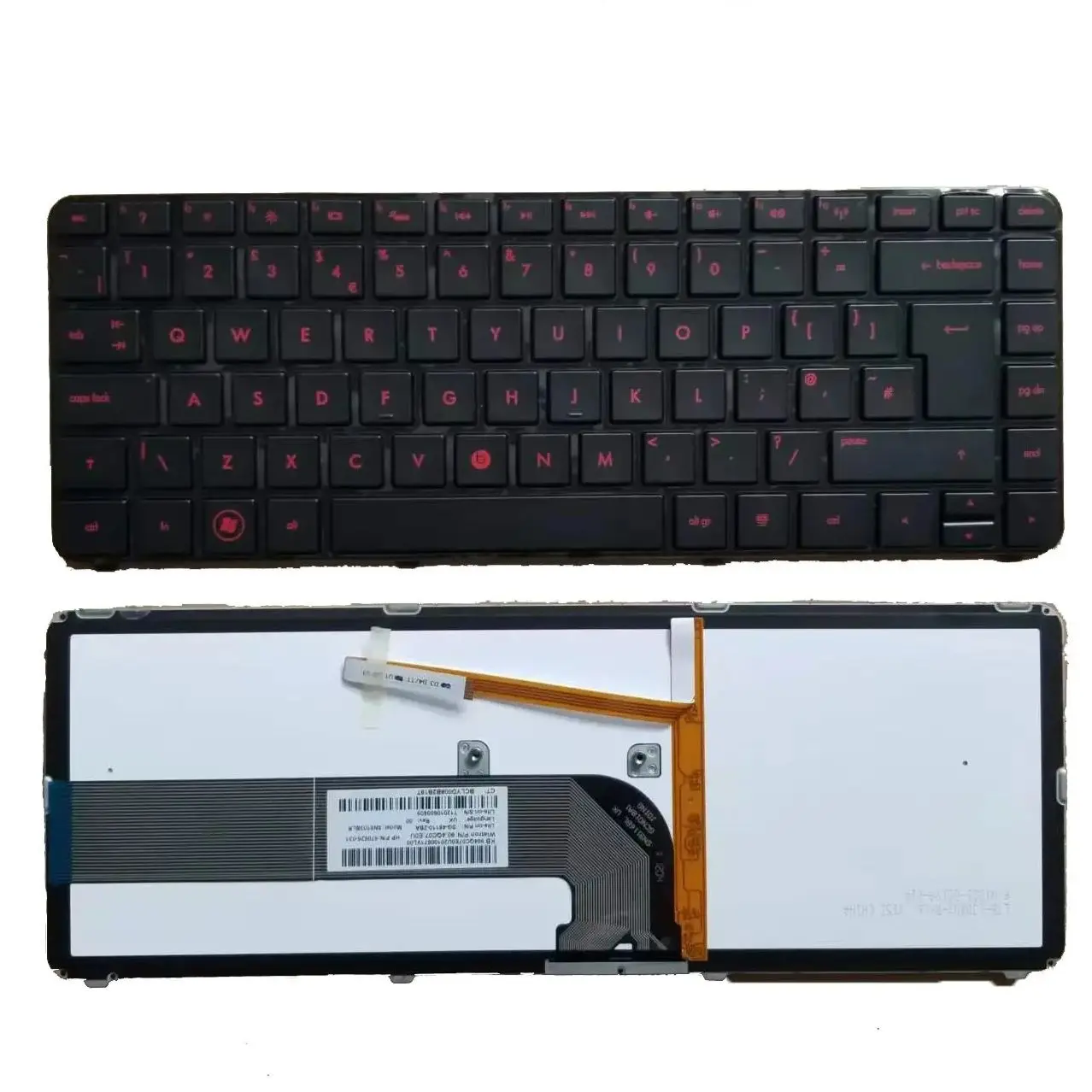 XIN-Russian-US-UK Backlit Laptop Keyboard For HP Pavilion DV4-3000 DV4-4000 DV4t-4000 DV4t-4100 DV4-3100 DM4-3000 With Backlit