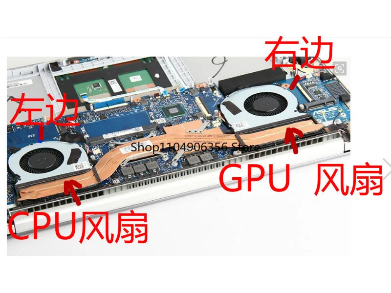 

Cooling Fan For ASUS UX501J UX501 UX501JW UX501VW CPU FAN L+R EG50050S1-C630-S9A EG50050S1-C640-S9A