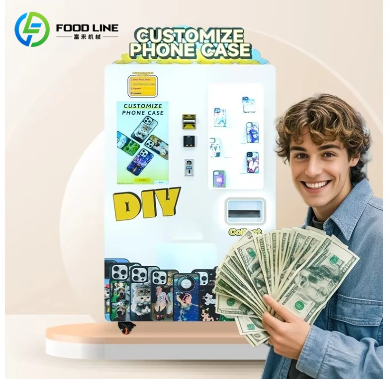 Mobile phone case self-service vending machine Customized vending machine