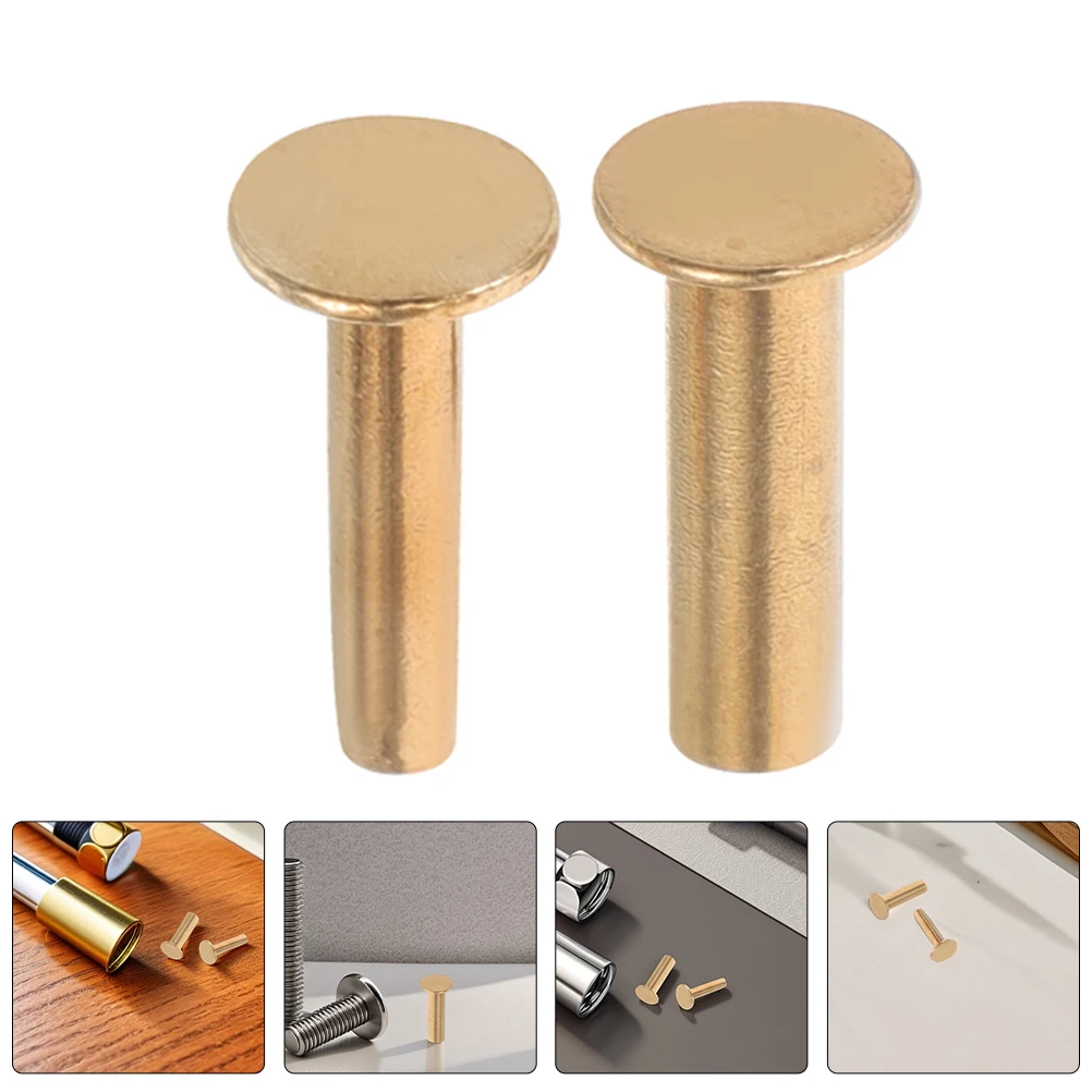 

Kitchen Knife Handle Rivets 2Cm Handmade Locking Design Cutlery Repair Fasteners Diy Chef Knives Cutter Wood Grip