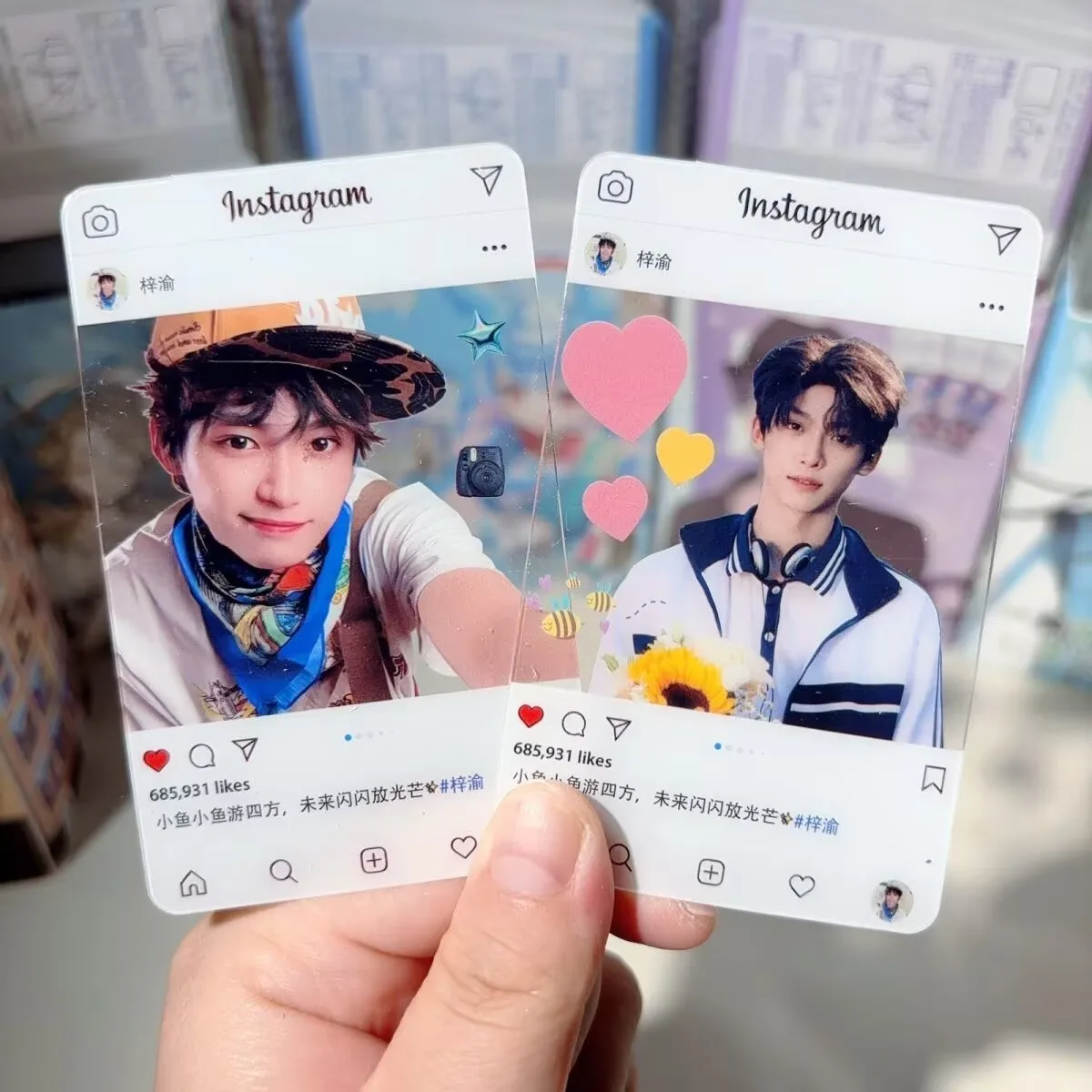 지유의 고화질 TV 드라마 '역사의 사랑' 캐릭터 사진 지원 주변기기의 자체 인쇄 엽서 8장