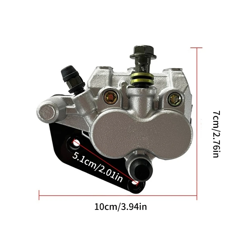 Front Disc Brake Caliper Replacement Accessories Parts Easy Installation image 6