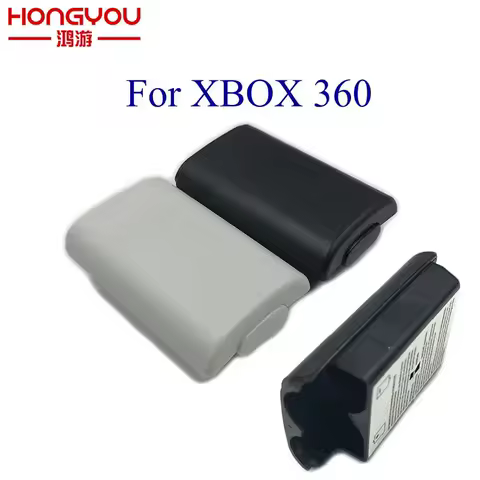 1pcs BATTERY COMPARTMENT For Xbox 360 Battery Case Wireless Controller Rechargeable Battery Cover For Xbox 360 With Sticker